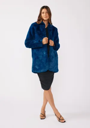 Electric Feel Faux Fur Coat