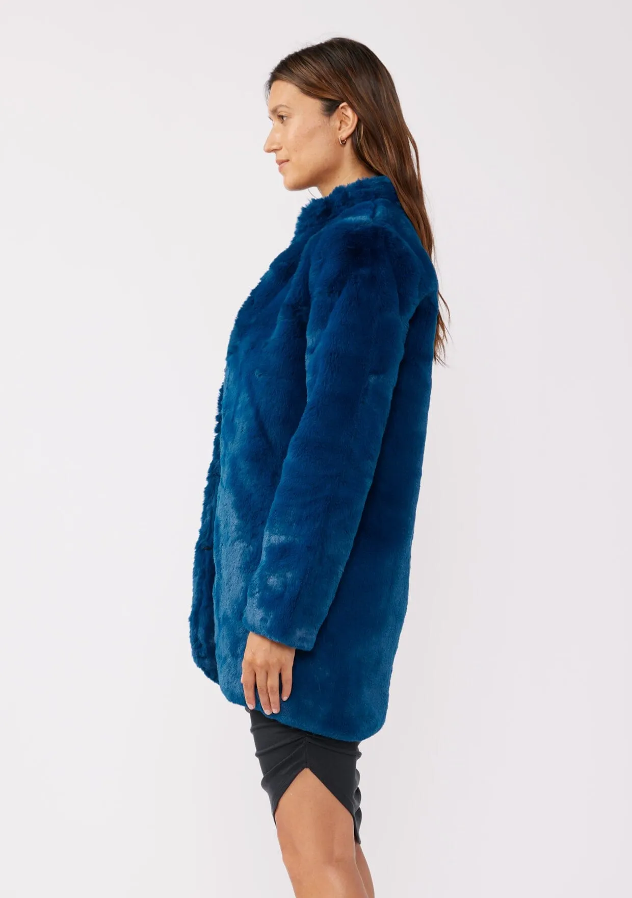 Electric Feel Faux Fur Coat