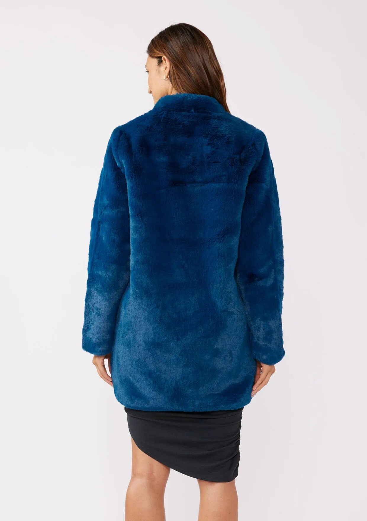 Electric Feel Faux Fur Coat