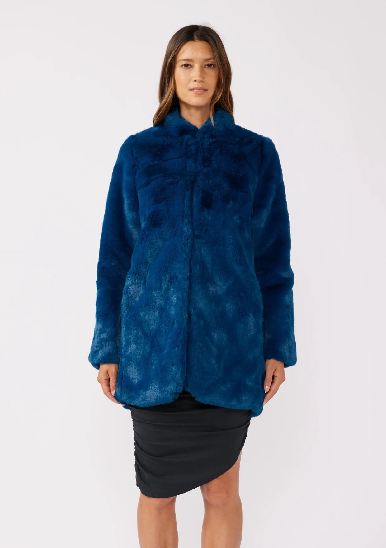 Electric Feel Faux Fur Coat