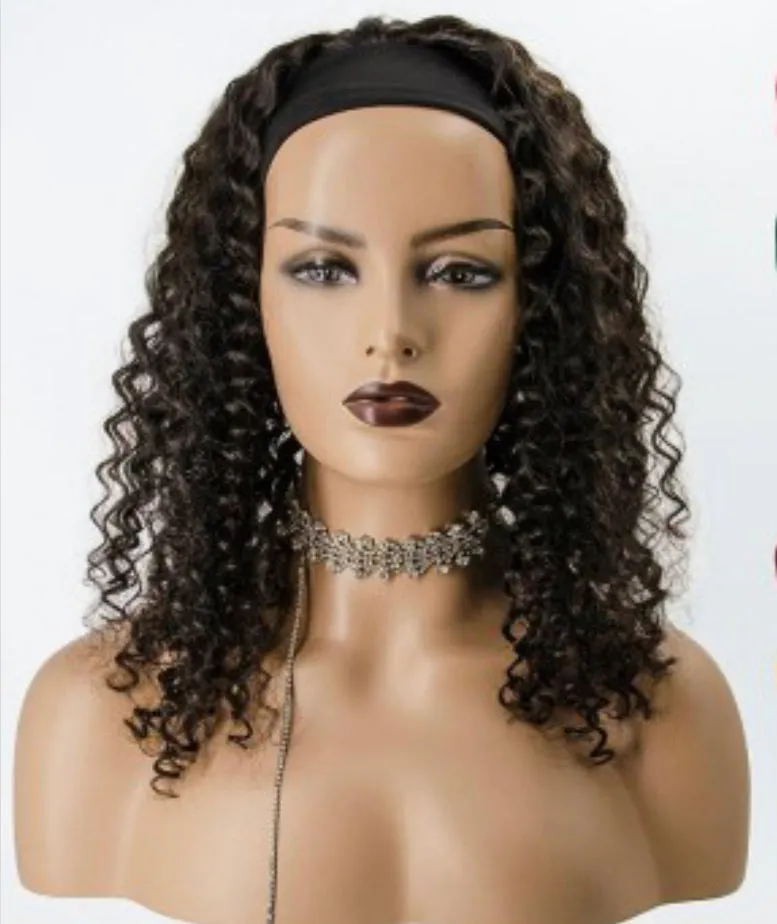 Envy Us Luxe Hair Virgin Wig w/Headband (Deep Curly)