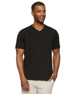 ESSENTIAL STRETCH COMFORT V-NECK TEE