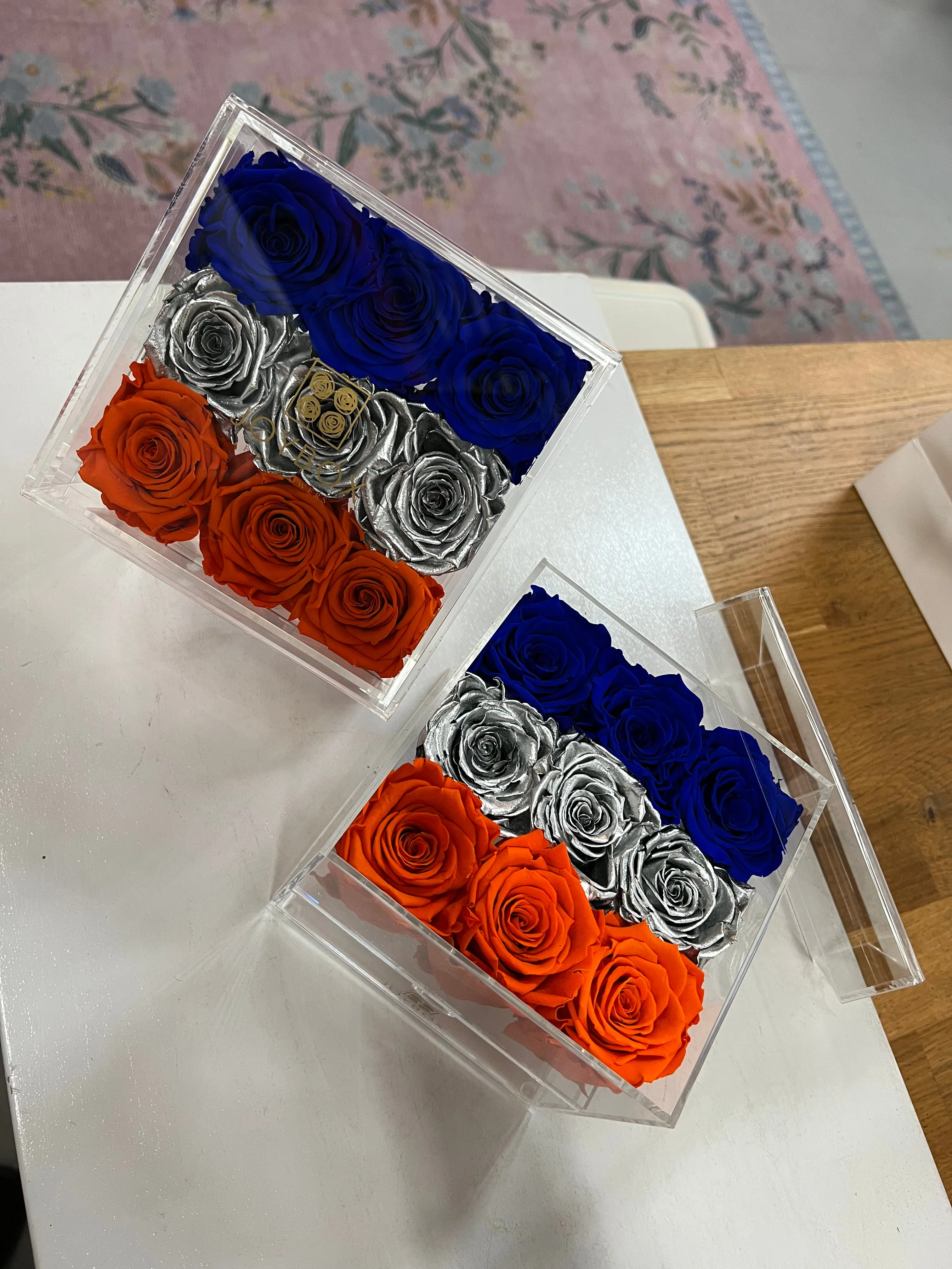 Everlasting Roses- Custom 9 Roses with drawer