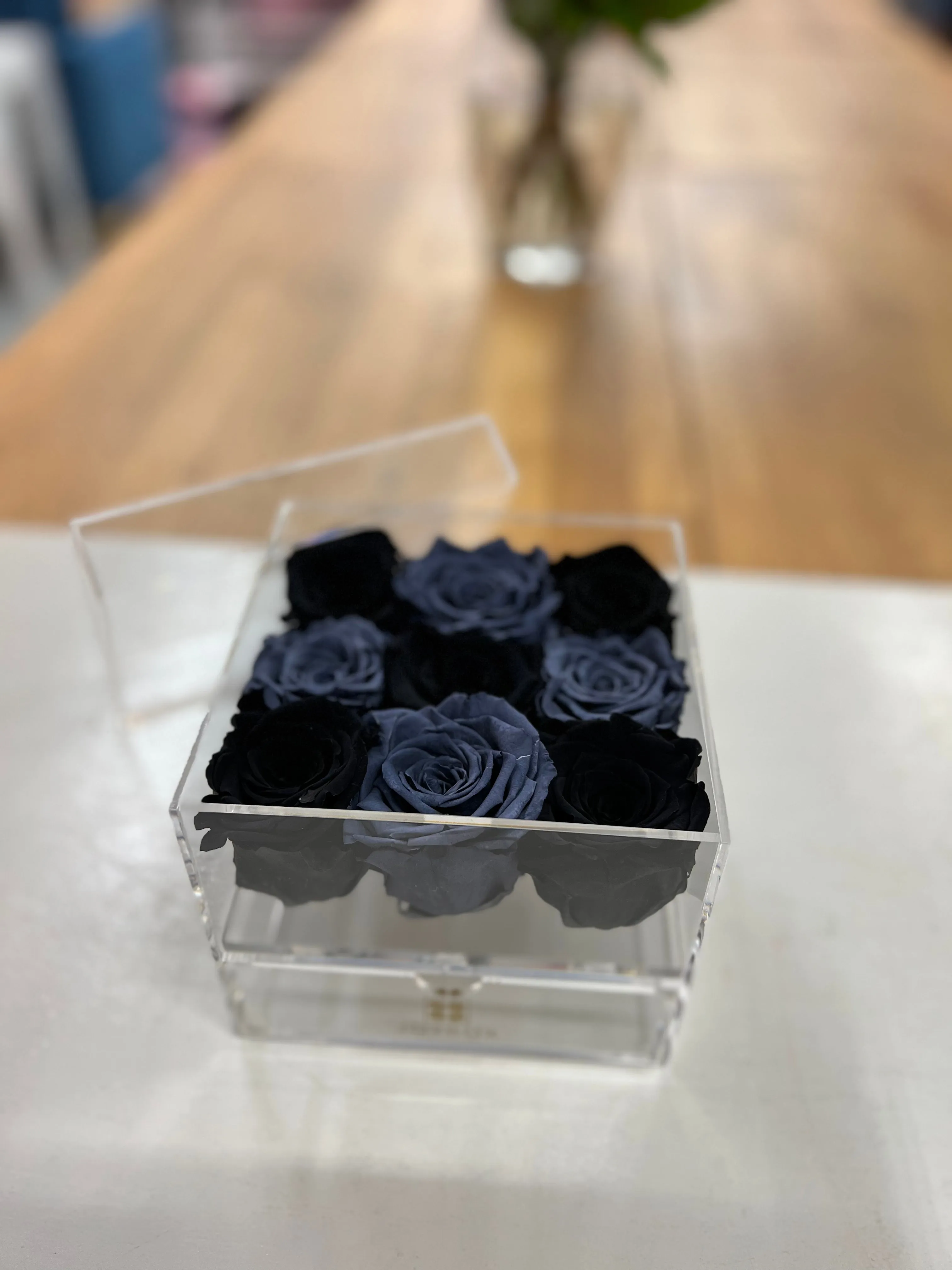 Everlasting Roses- Custom 9 Roses with drawer