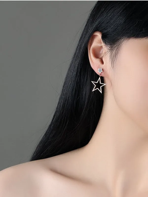 Fashion Five-pointed Star Earrings