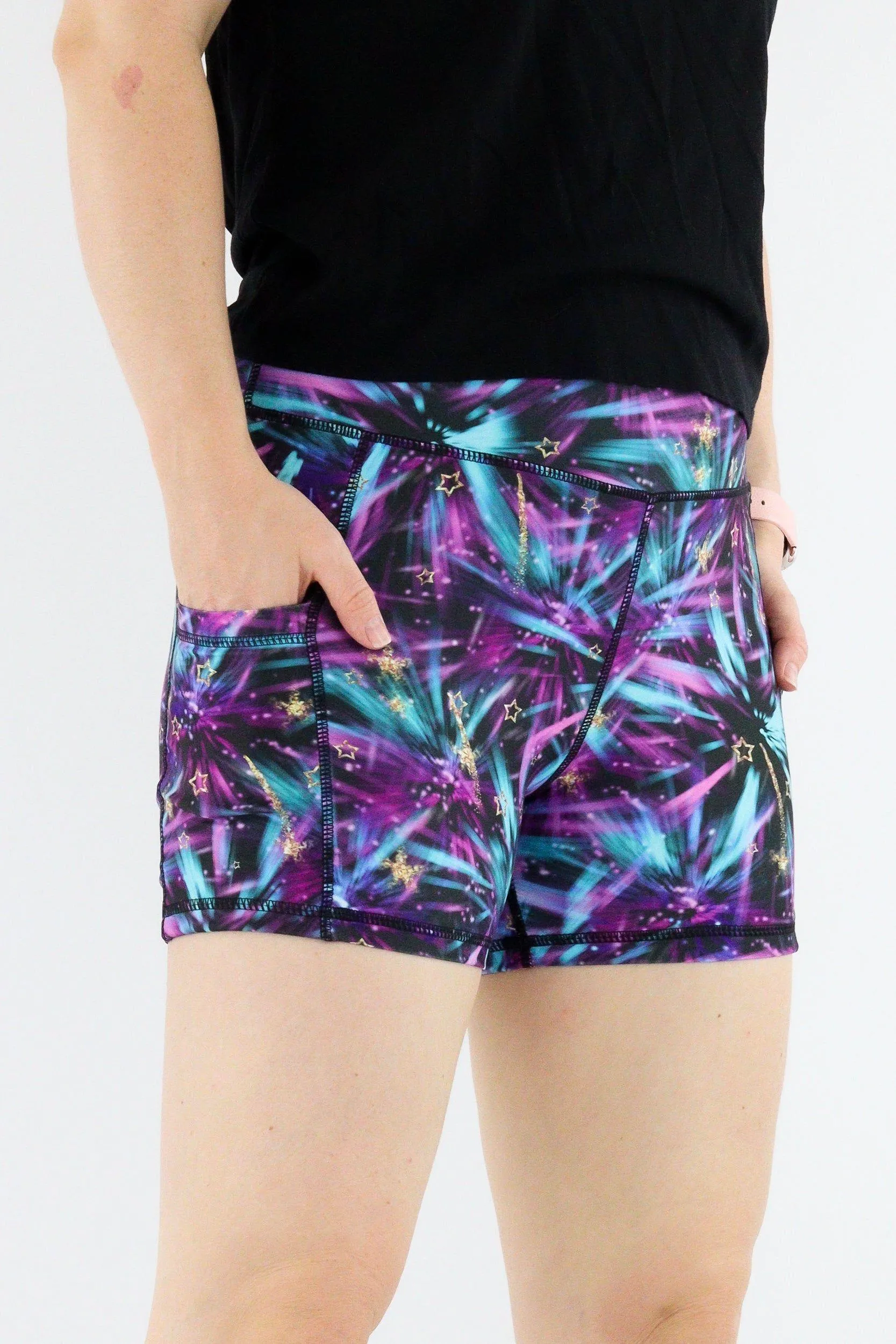 Firework Sky - Hybrid 1.0 - Leg Pockets - Shorty Shorts