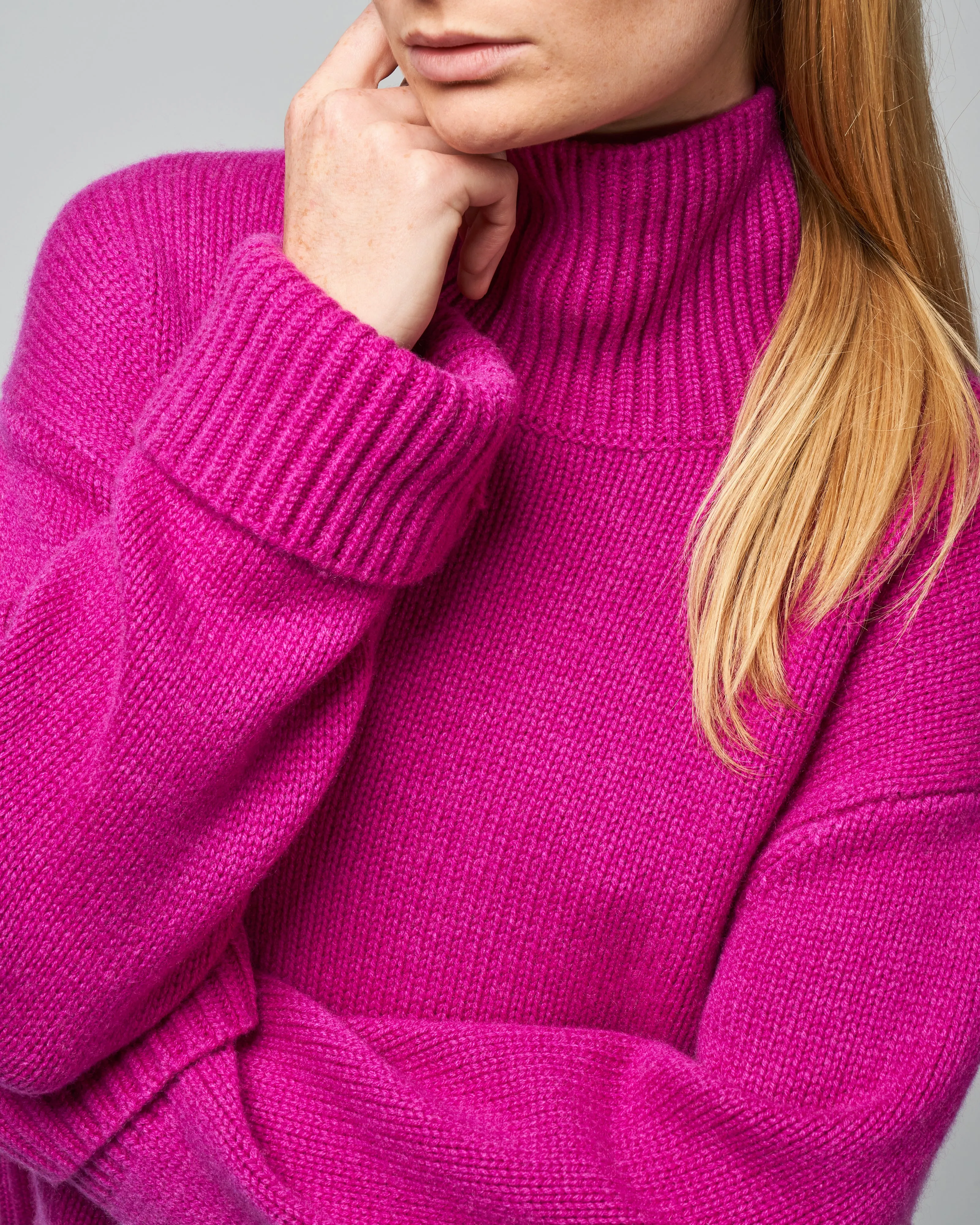 fleur sweater - mulberry