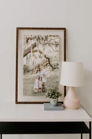 Floating Deckled Edge Print