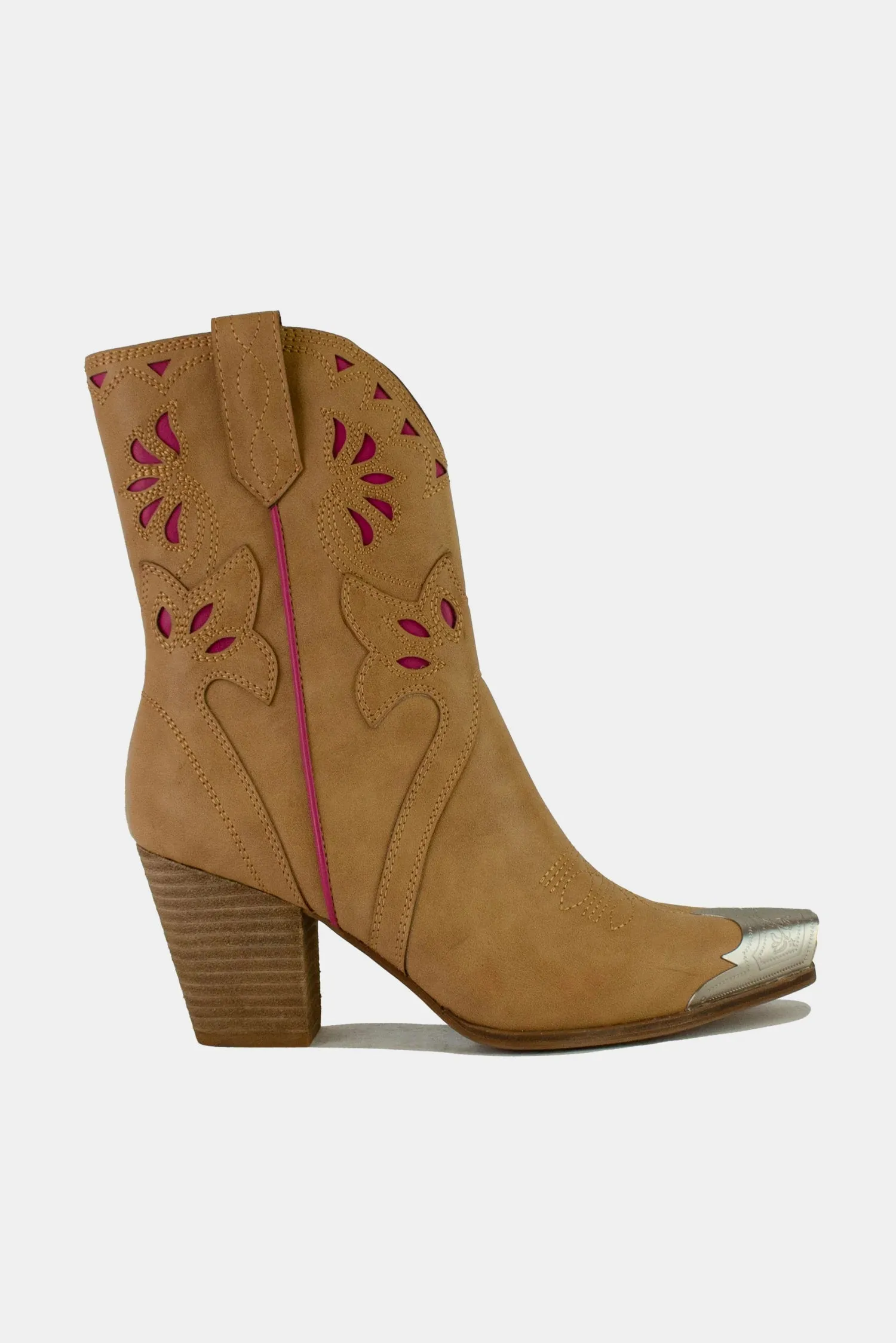 Floral Embroidery Boots