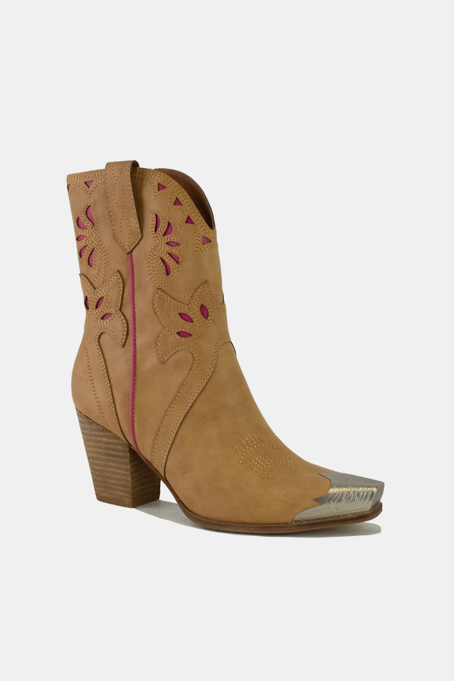 Floral Embroidery Boots