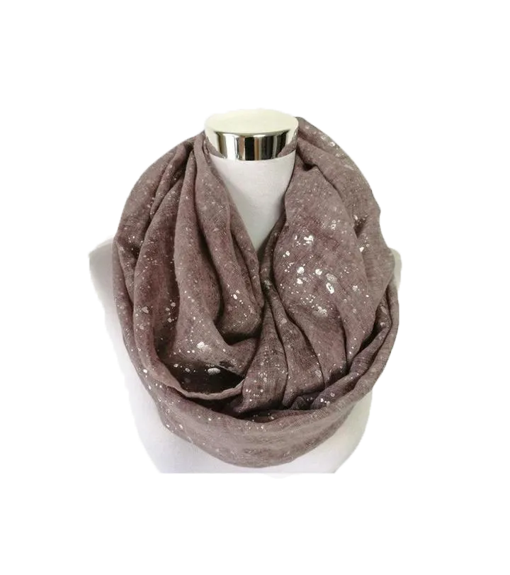 Foil Print Scarf