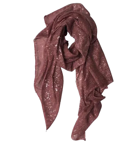 Foil Print Scarf