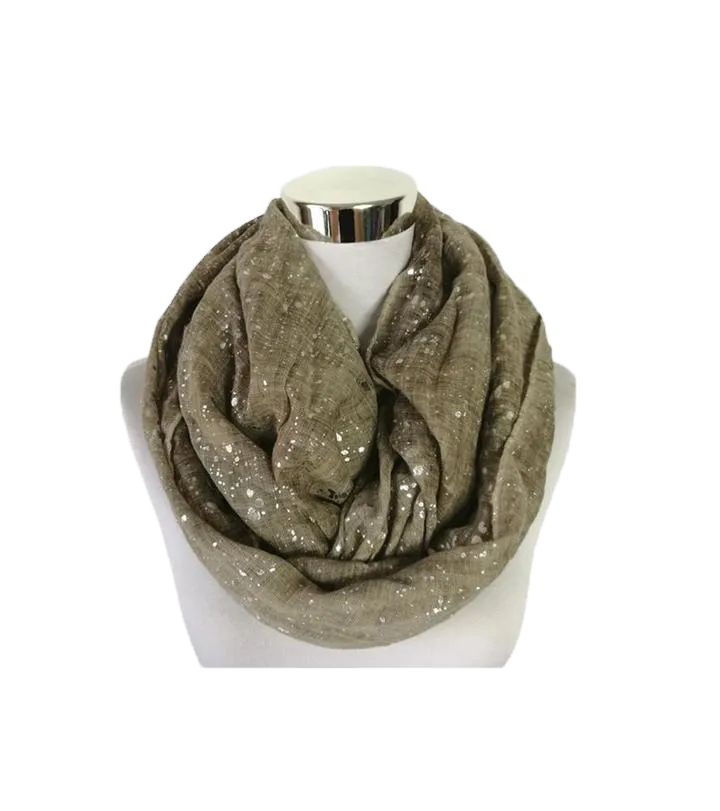 Foil Print Scarf