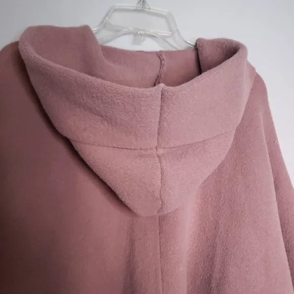 FREE PEOPLE Rose ALL I NEED Open-Front  Sweater Kimono Shawl Collar Pock…