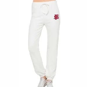 Fresno State White Joggers