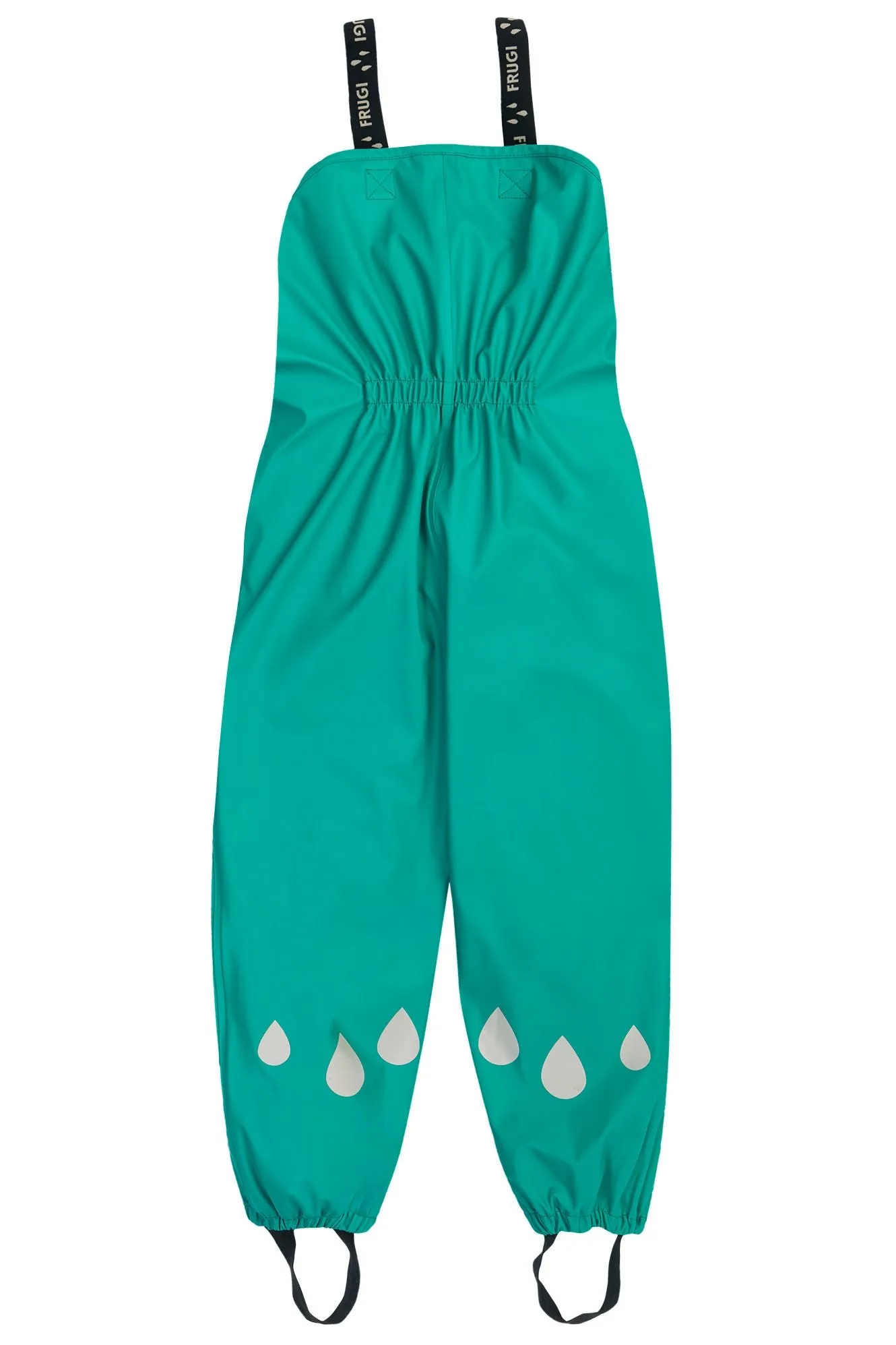 Frugi Puddle Buster Dungaree 500048A4igua Iguana