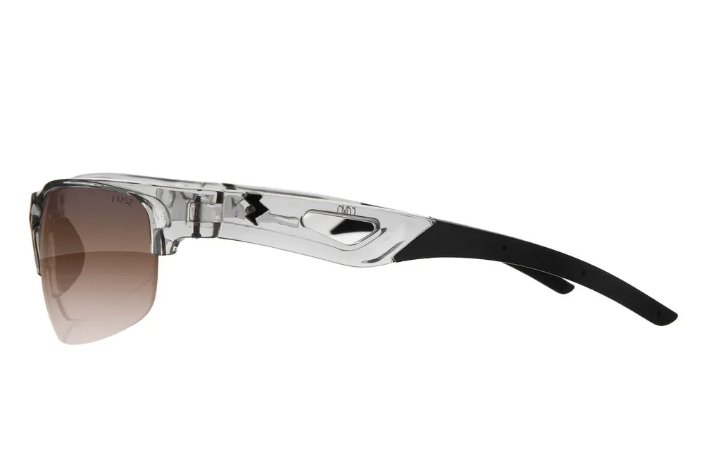 Fuse Prescription Cayo Sunglasses | Clear Grey