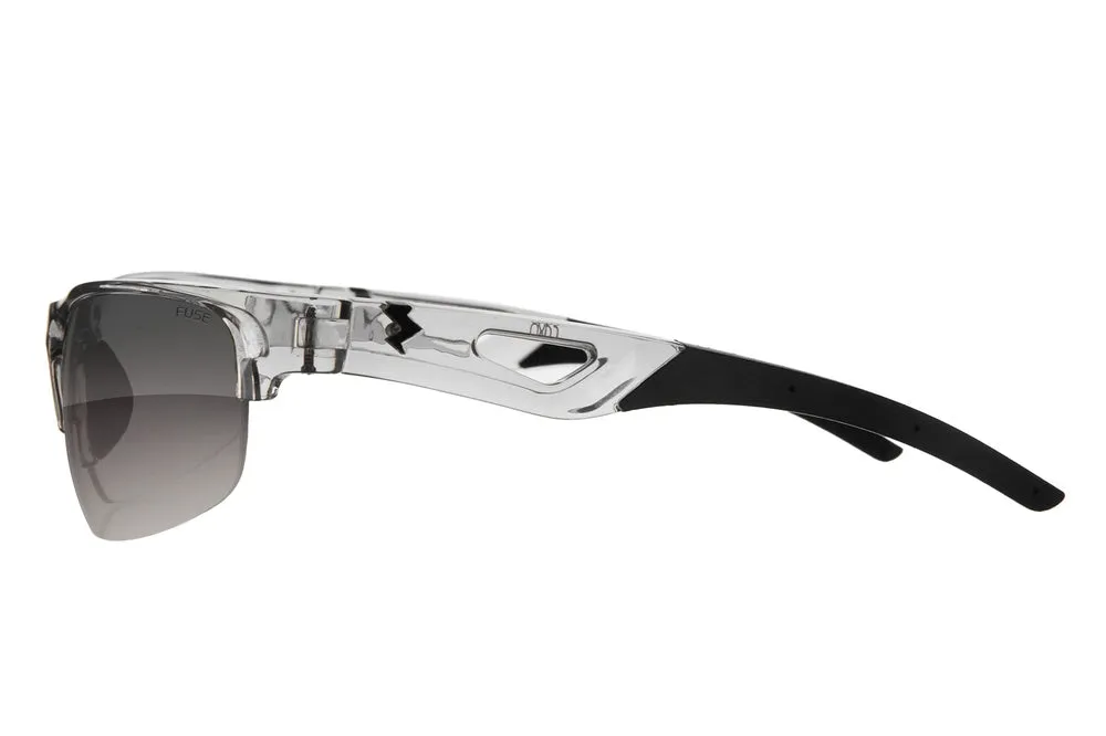 Fuse Prescription Cayo Sunglasses | Clear Grey