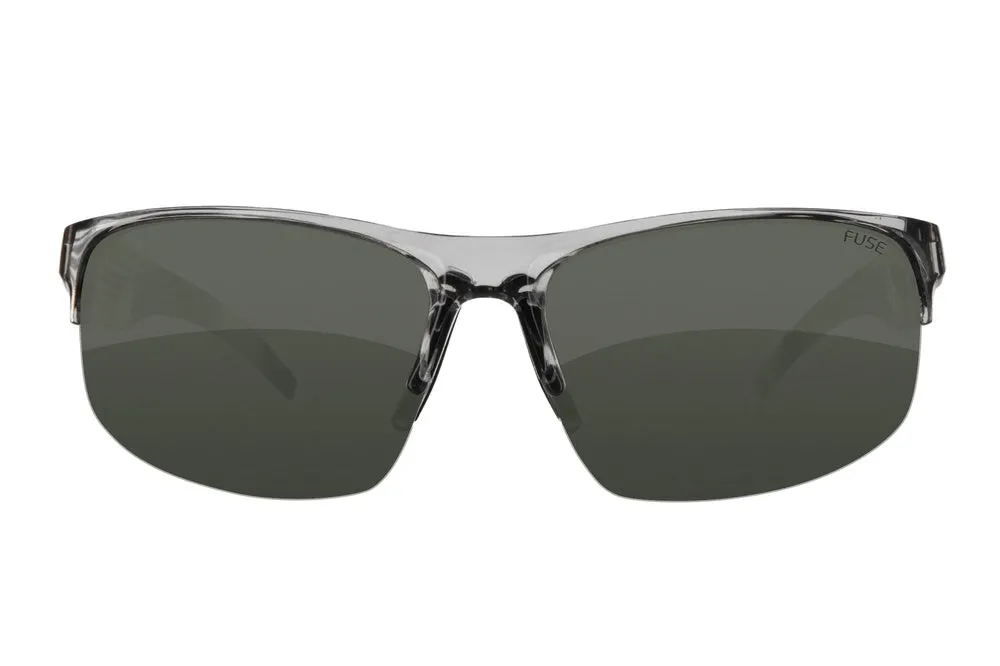 Fuse Prescription Cayo Sunglasses | Clear Grey