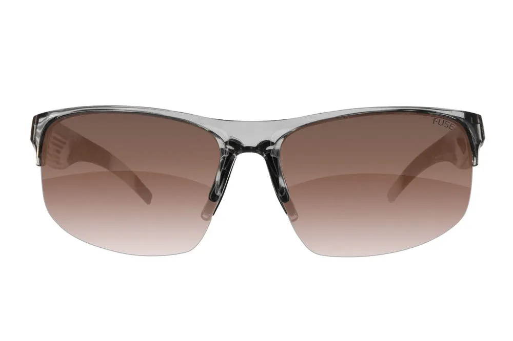 Fuse Prescription Cayo Sunglasses | Clear Grey