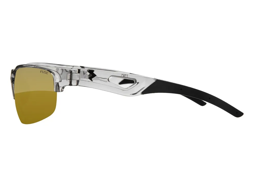 Fuse Prescription Cayo Sunglasses | Clear Grey