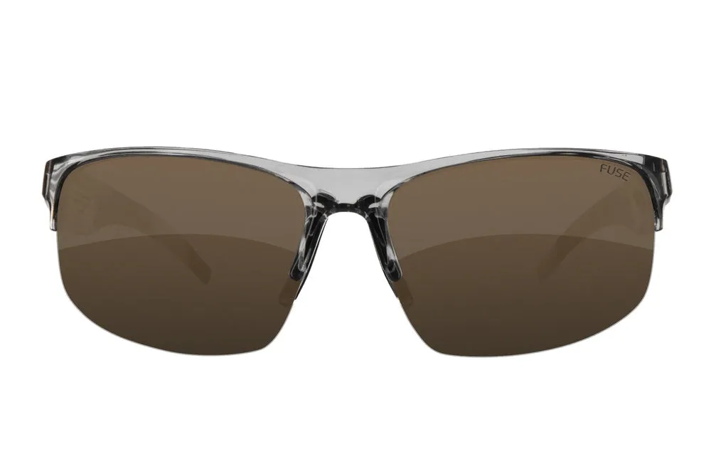 Fuse Prescription Cayo Sunglasses | Clear Grey