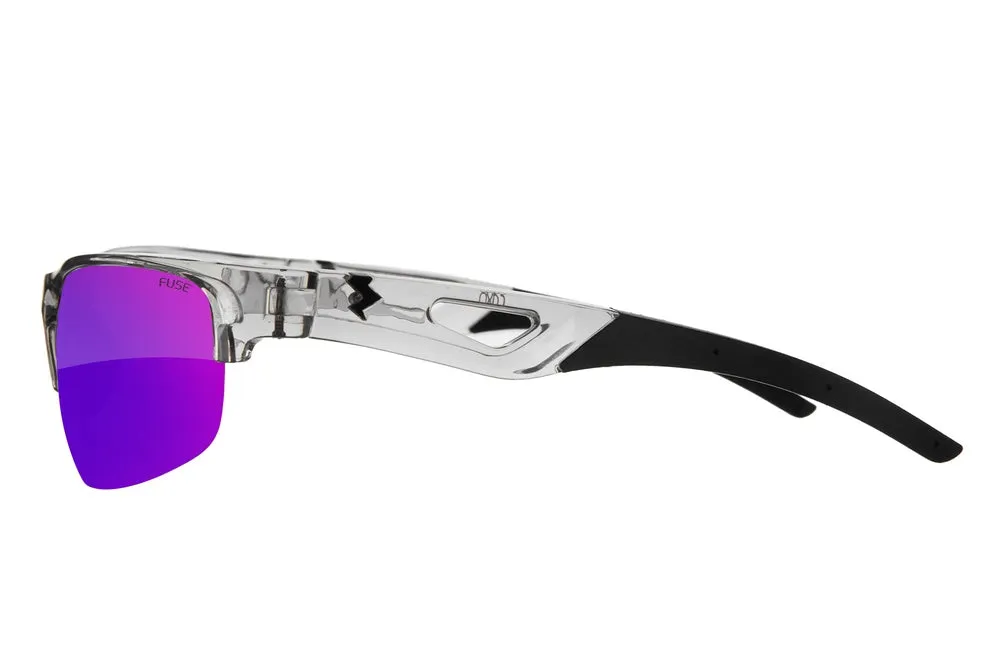 Fuse Prescription Cayo Sunglasses | Clear Grey