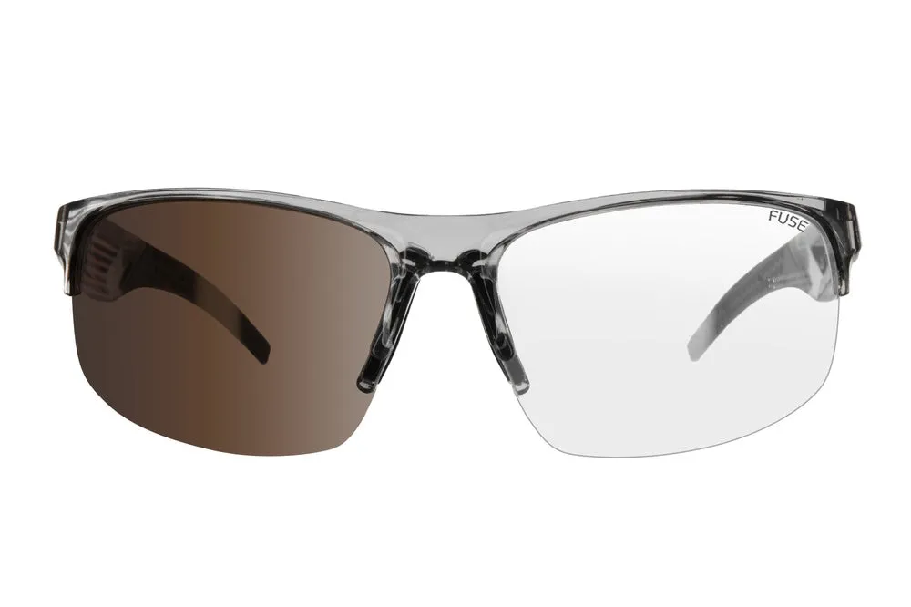 Fuse Prescription Cayo Sunglasses | Clear Grey