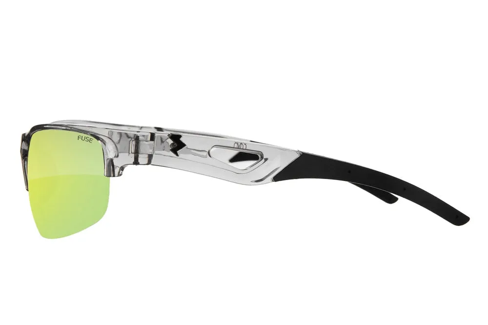 Fuse Prescription Cayo Sunglasses | Clear Grey