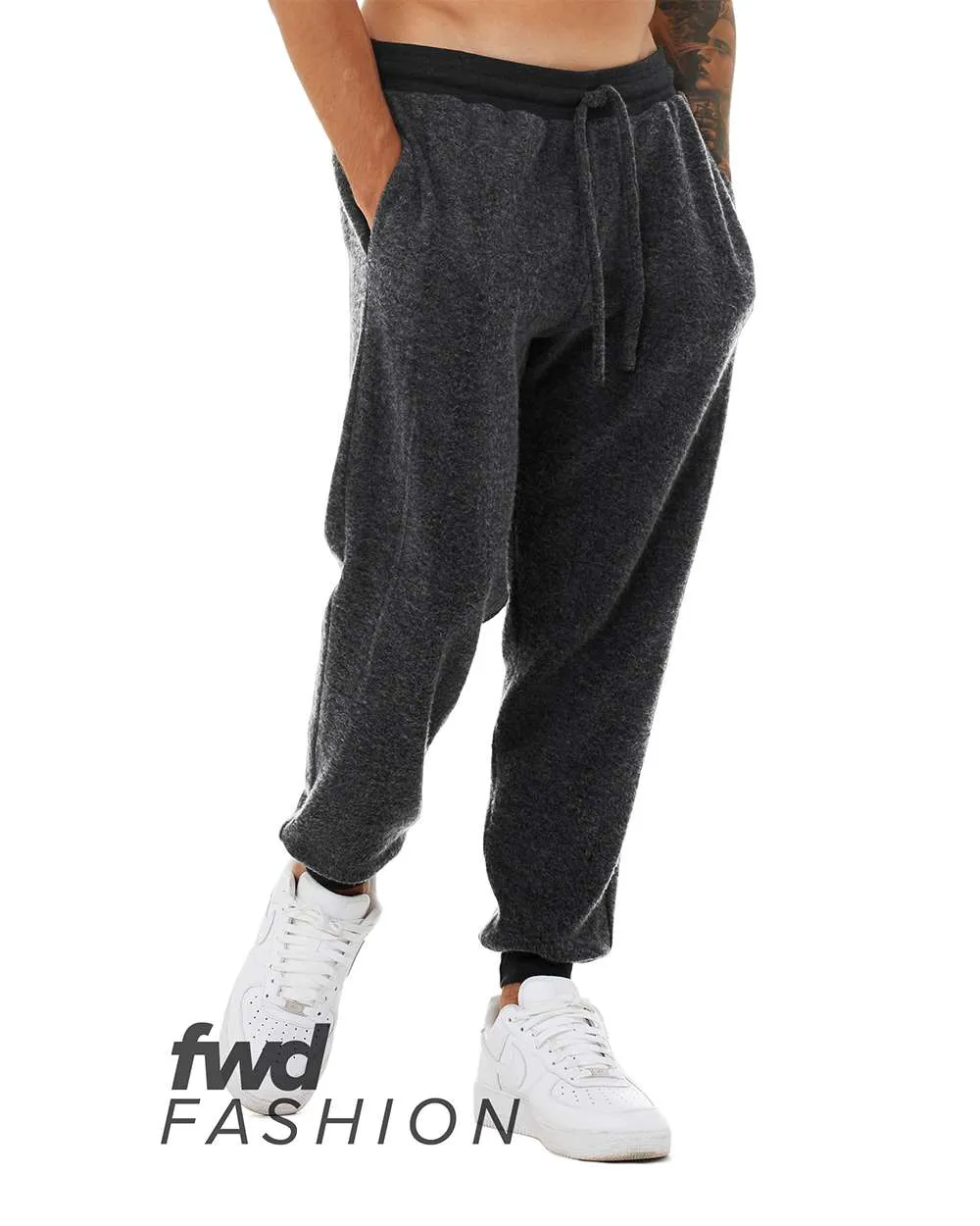 FWD Fashion Unisex Sueded Fleece Jogger