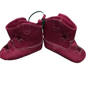 Girl's Pink Cowboy Boots (Size 3 Infant)