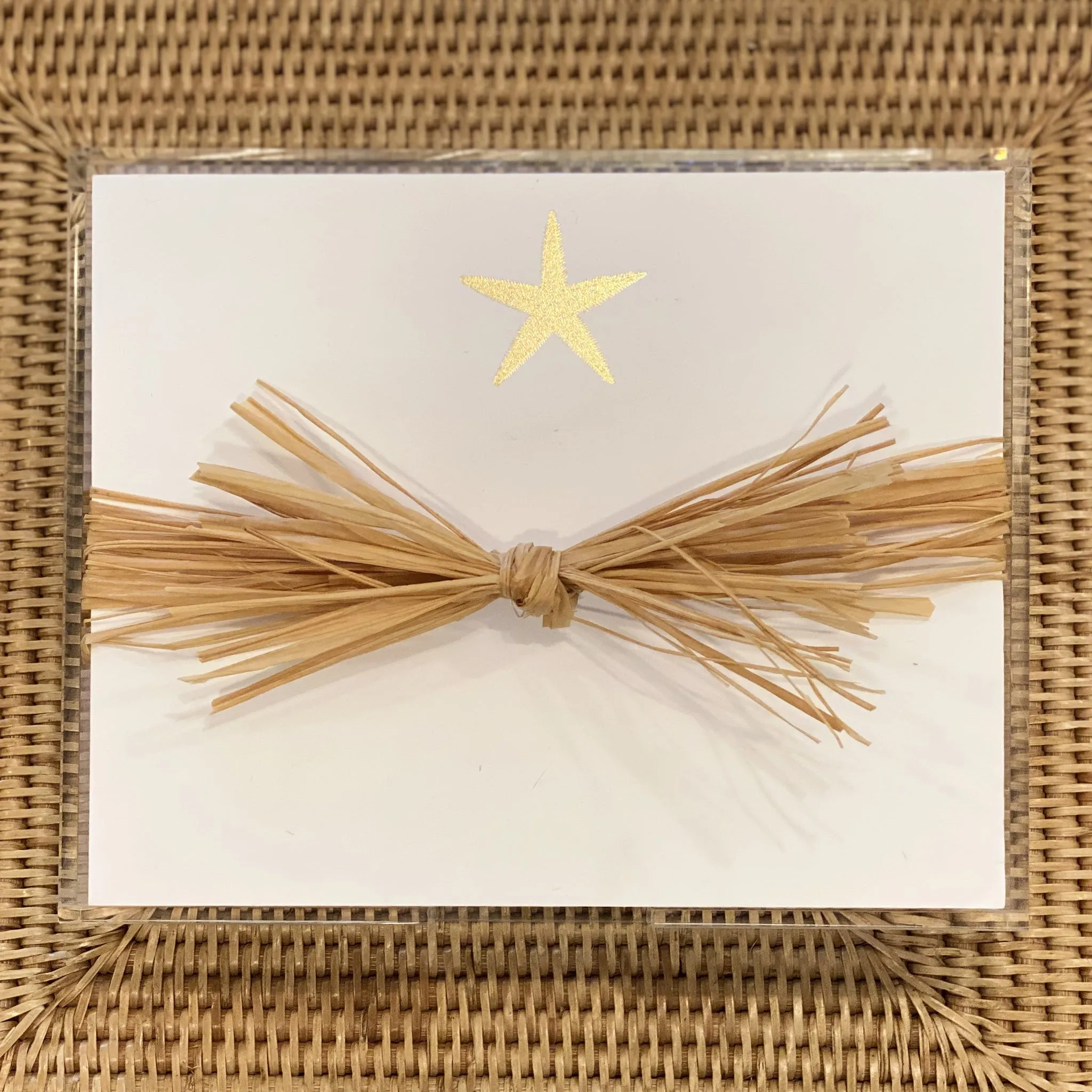 Gold Foil Starfish