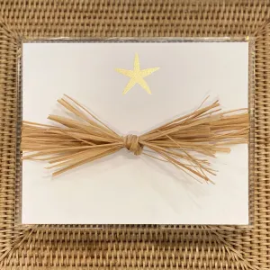 Gold Foil Starfish