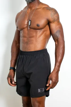 GOODHURT - Black Active Shorts