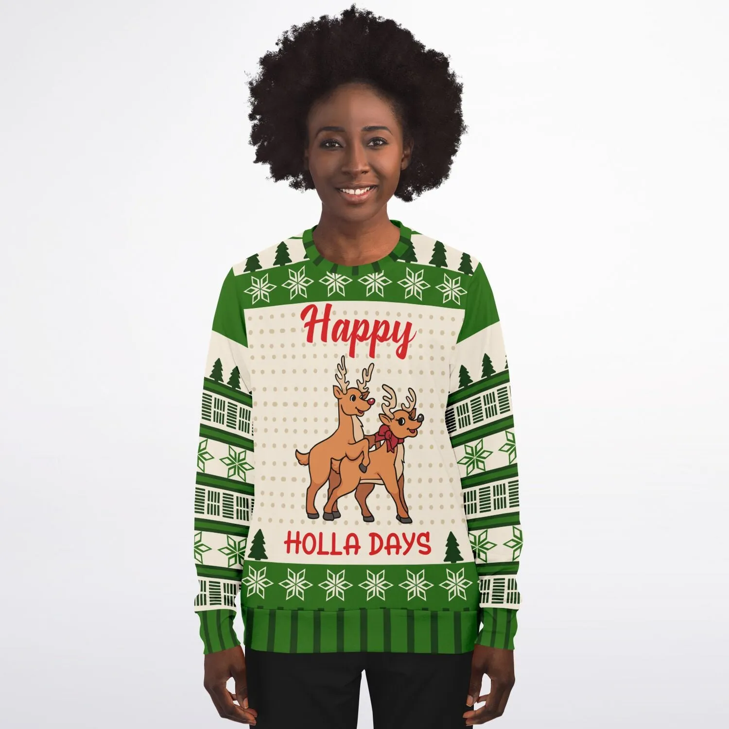 Happy Holla Days Reindeer