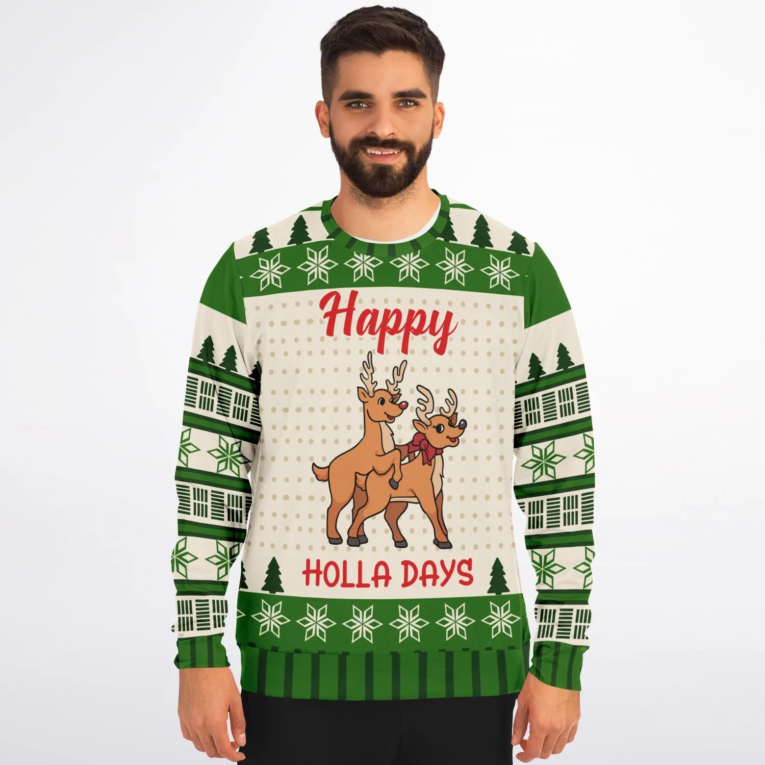 Happy Holla Days Reindeer