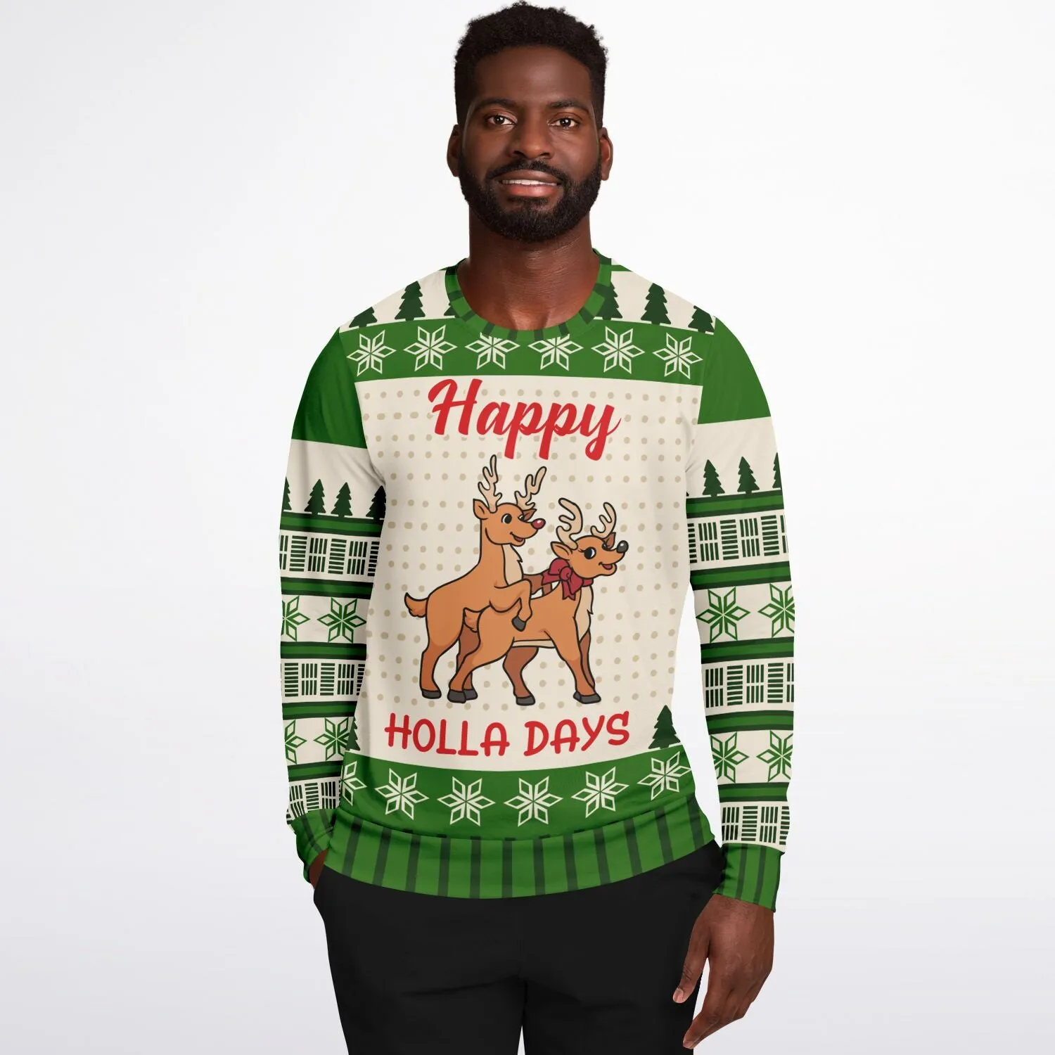 Happy Holla Days Reindeer