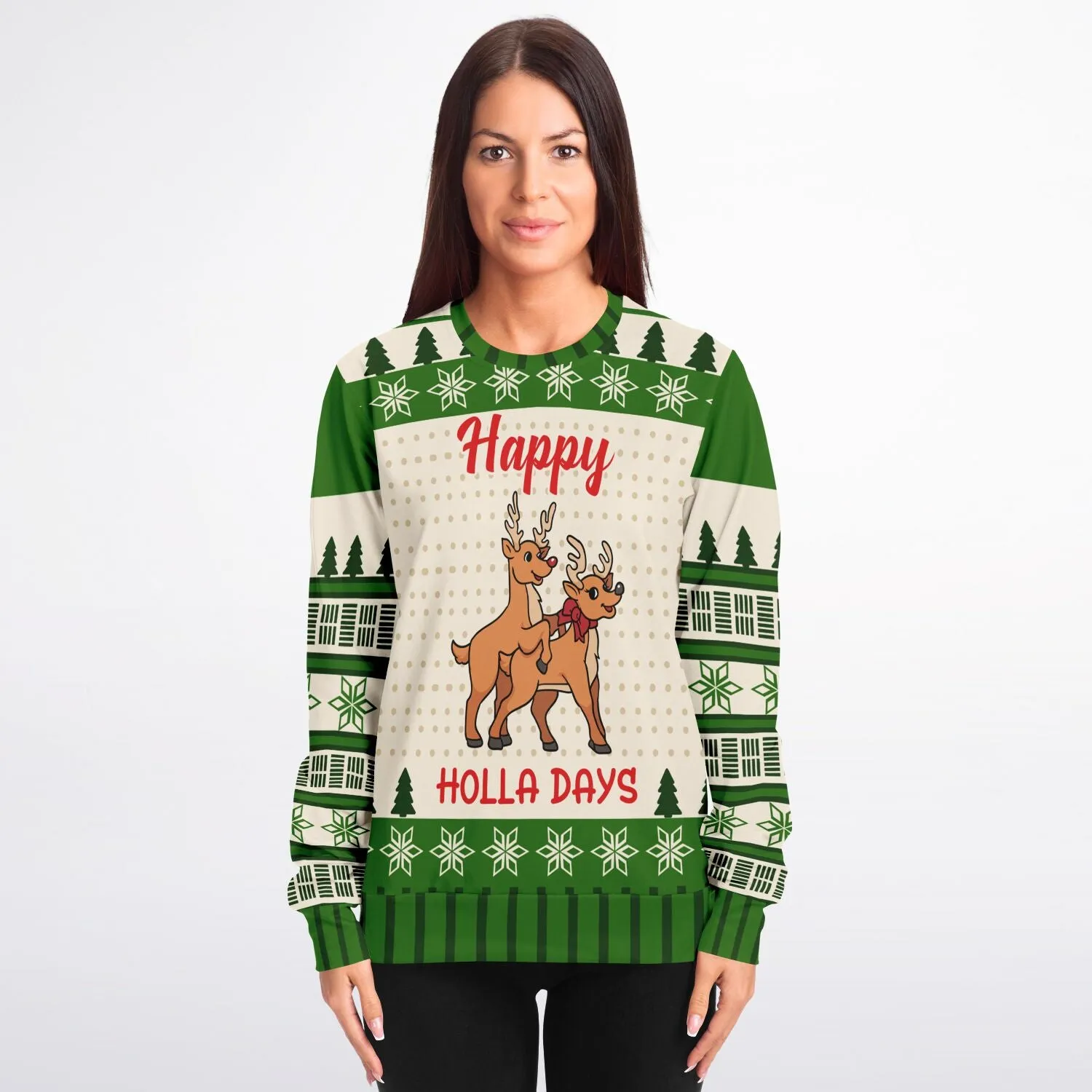 Happy Holla Days Reindeer
