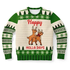 Happy Holla Days Reindeer