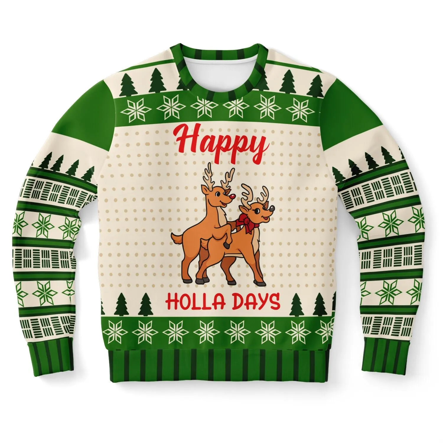 Happy Holla Days Reindeer