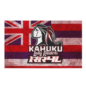 Hawaiian Flag Lady Raiders RR4L Flag