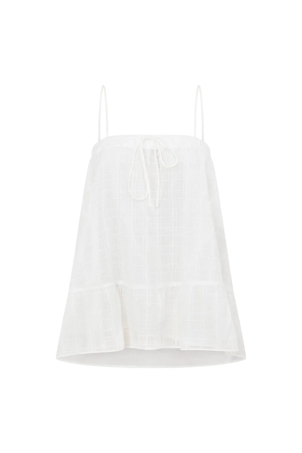 Hazel Top - White