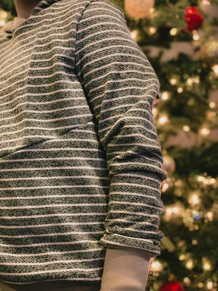 Hemlock Stripe FRENCH TERRY