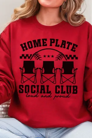 Home Plate Social Club Heavy-weight Crew Sweatshirt