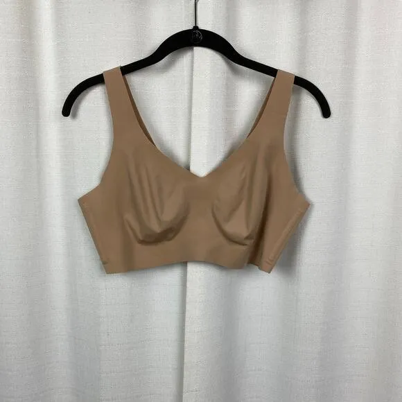 Honeylove Sand Beige V Neck Bra Sz.L