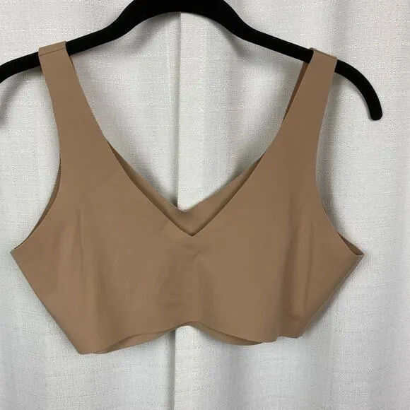 Honeylove Sand Beige V Neck Bra Sz.L