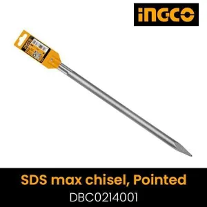 Ingco SDS Max Chisel 18 x 400mm (Pointed & Flat) – DBC0214001 & DBC0224001