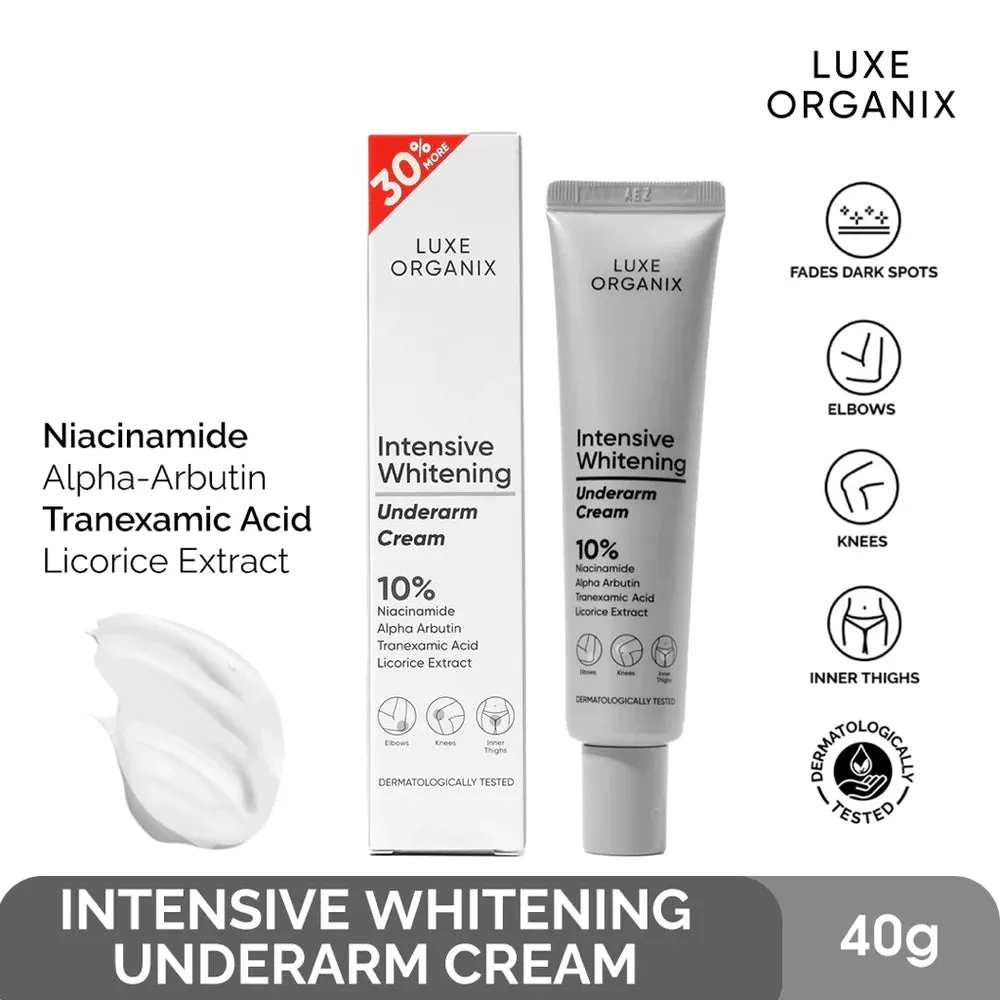 Intensive Whitening Underarm Cream 10% Niacinamide   30% More