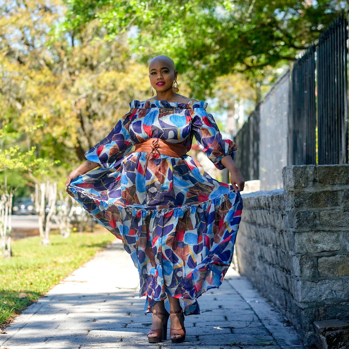 It’s All About The Chiffon Maxi Dress
