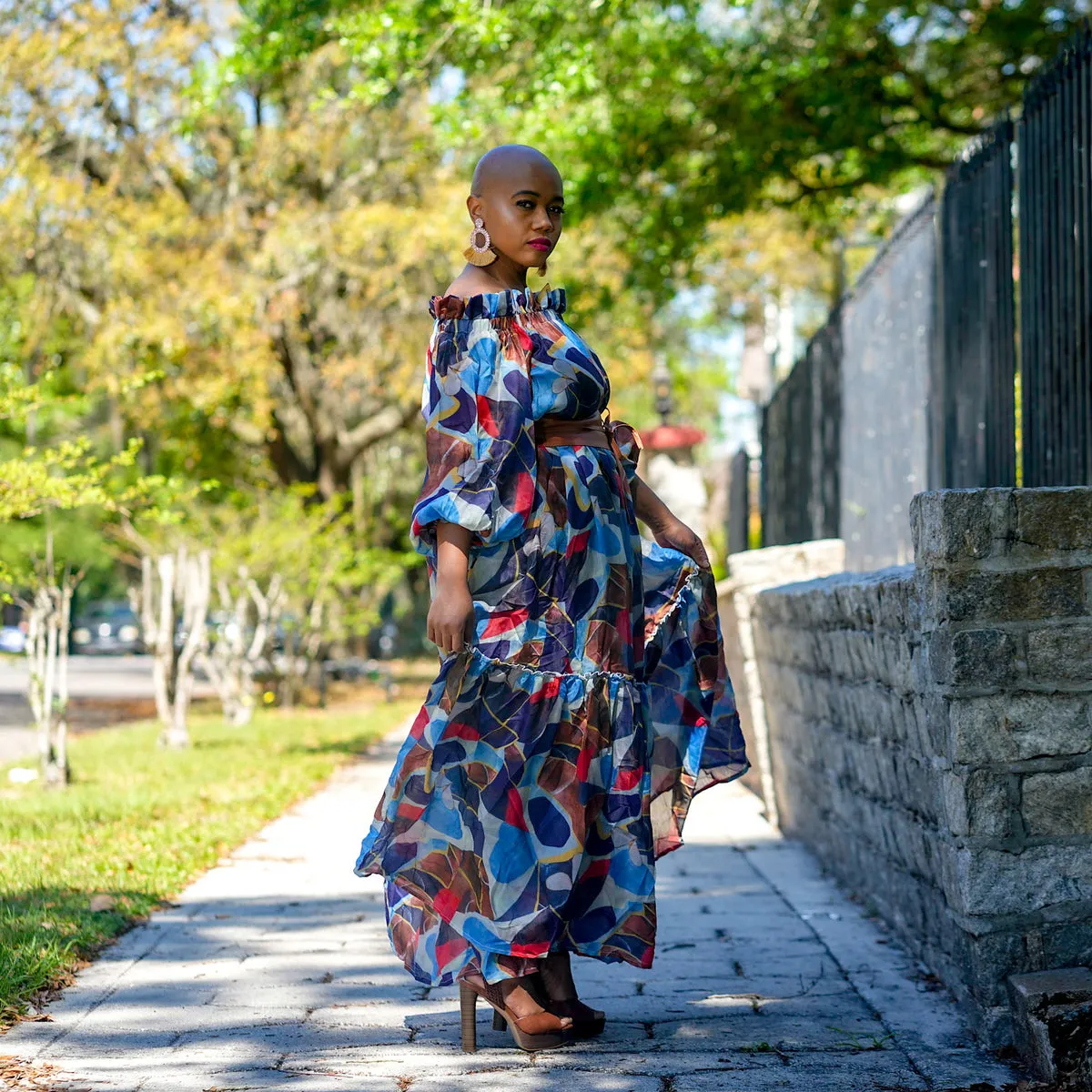 It’s All About The Chiffon Maxi Dress
